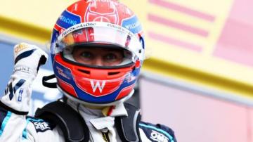 Belgian Grand Prix: George Russell takes second as Max Verstappen on pole