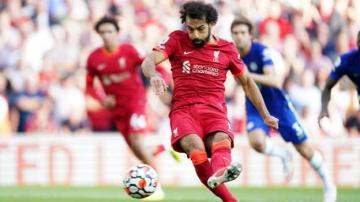 Liverpool 1-1 Chelsea: Mohamed Salah penalty equalises Kai Havertz header at Anfield