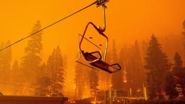 Lake Tahoe threatened by massive fire, more ordered to flee