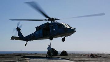 Navy helicopter crashes off San Diego coast