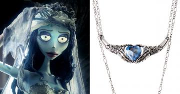 ICYMI, Spirit Halloween Is Selling a Corpse Bride Necklace (and It's Already Sold Out Online!)