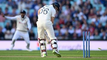 England v India: Joe Root wicket leaves Kia Oval Test poised