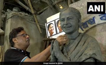 Mamata Banerjee, Goddess Durga Idols To Share Spotlight At Puja Pandal