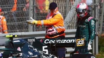 Lewis Hamilton top as Dutch Grand Prix first practice delayed by Vettel car problem