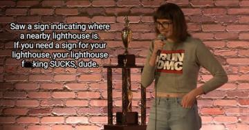 Chuckle-worthy jokes from undiscovered standup comics (25 photos)