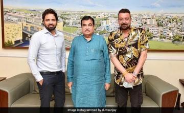 Actor Sanjay Dutt Thanks Nitin Gadkari For "Unconditional Support" In Instagram Post