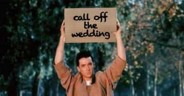 Objections that sent weddings completely off the rails