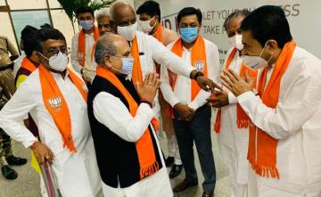 Day After Vijay Rupani Exit, Top BJP Leaders Meet In Gujarat