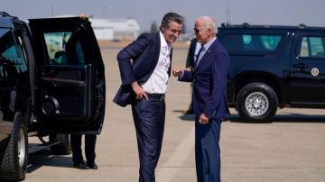 Biden stands by Newsom ahead of recall election, warns country's future is on ballot