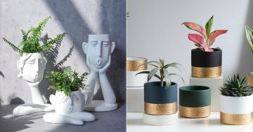 15 Stylish Planters That Will Make Your Plants Look Met Gala Ready - All on Amazon