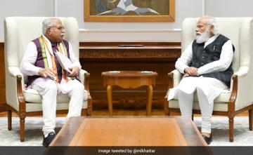 "Invited Him To Come To Haryana": ML Khattar Meets PM On Eve Of Birthday