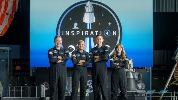 SpaceX's 1st all-civilian crew set to splashdown Saturday night