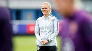 Sarina Wiegman: England manager 'had to pretend to be a boy' to play football as a child