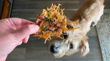 You Should Fry Stuff In Your Cheese Crisps