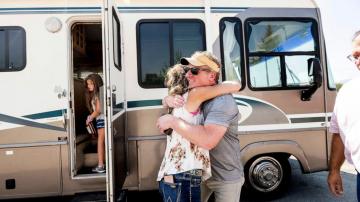 Wildfire victims left with nothing get hope from donated RVs