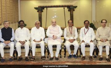 Amit Shah, 6 Chief Ministers Review Security, Projects in Maoist-Hit Areas