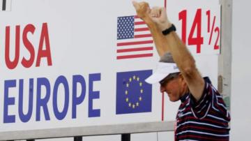 Ryder Cup: US beat Europe to regain trophy at Whistling Straits