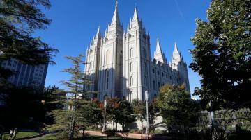 Mormon president thanks members for following COVID guidance