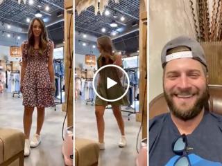 Fellas, here’s how to embarrass your wife while making her smile too (Video)