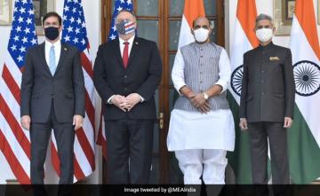 India, US Discuss Indo-Pacific, Regional Issues Ahead Of 2+2 Dialogue