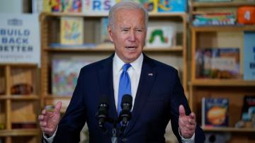 Biden says he's open to shortening length of new programs