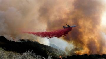 Fire crews make big gains against Southern California blaze