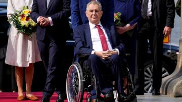 Official: Czech president can't perform duties due to health