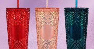 Say Hello to Starbucks’ Latest Blinged-Out Merch: Jeweled Cold Cups