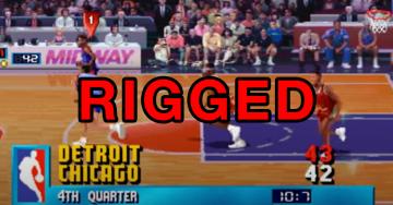 NBA Jam creator/bitter Pistons fan RIGGED game against the Bulls (7 Images)