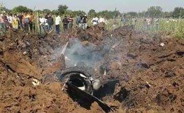Indian Air Force Plane Crashes In Madhya Pradesh's Bhind, Pilot Safe
