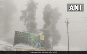 Fresh Snowfall In Several Parts Of Kashmir, Ladakh; Heavy Rain In Plains