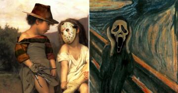 Artists “creepify” classic painting just because it’s too much fun this time of year (30 Photos)