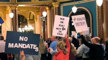 Iowa lawmakers pass vaccine mandate exemption bill