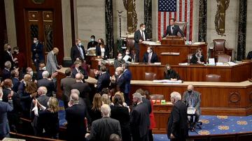 Dems end deadlock, House hands Biden infrastructure win