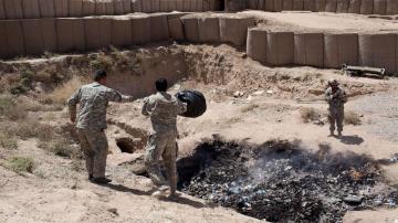 Biden to make it easier for vets exposed to toxic 'burn pits' to receive benefits