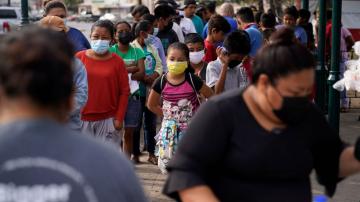 Migrant camps grow in Mexico amid uncertainty on US policy