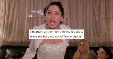 Next-level bridezilla won’t invite sister’s husband to wedding for a straight-up cruel reason (18 Photos and GIFs)