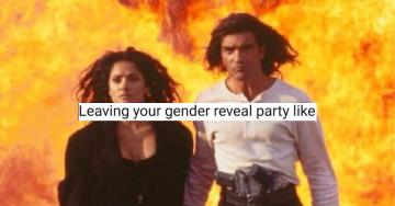 An explosive batch of gender reveal memes (30 Photos)
