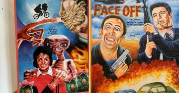 Hand-painted African movie posters are nothing short of terrifying (31 Photos)