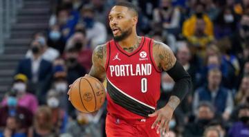 Trail Blazers guard Damian Lillard out at least 10 days with abdominal pain