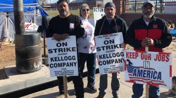 Striking Kellogg's workers to get 3% raises in new contract