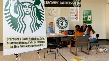 Starbucks fights expanding unionization effort at its stores