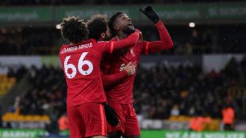 Wolverhampton Wanderers 0-1 Liverpool: Divock Origi nets last-minute winner as Reds go top