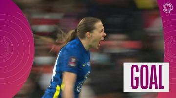 Women's FA Cup final: Fran Kirby gives Chelsea early lead against Arsenal