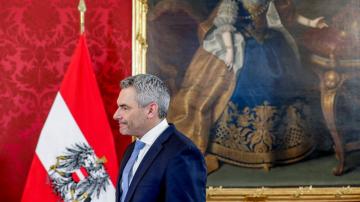Nehammer sworn in as Austria's third chancellor in 2 months