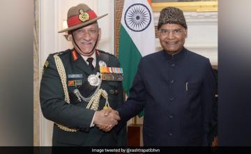 "Shocked And Anguished": President Kovind On General Rawat's Death