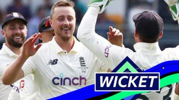 The Ashes: Ollie Robinson takes two wickets in two balls