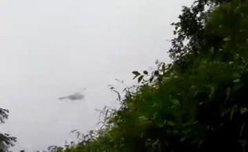 "Did It Fall Or Crash?" Video Appears To Capture Military Chopper Tragedy