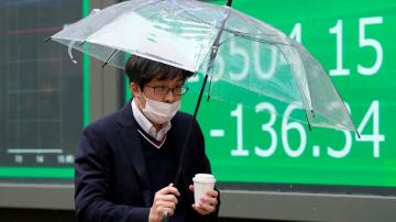 Asian shares mostly lower after tech-led Wall Steet retreat