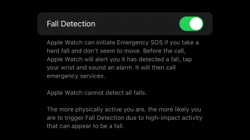 Why You Should Enable Fall Protection on Your Apple Watch, Even If You're Young